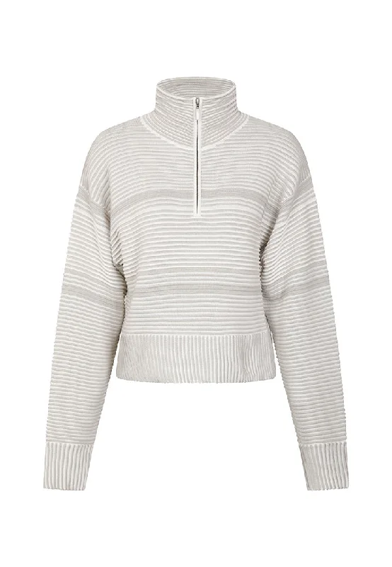 Mille-Feuille Ribbed Cool Weather Pullover