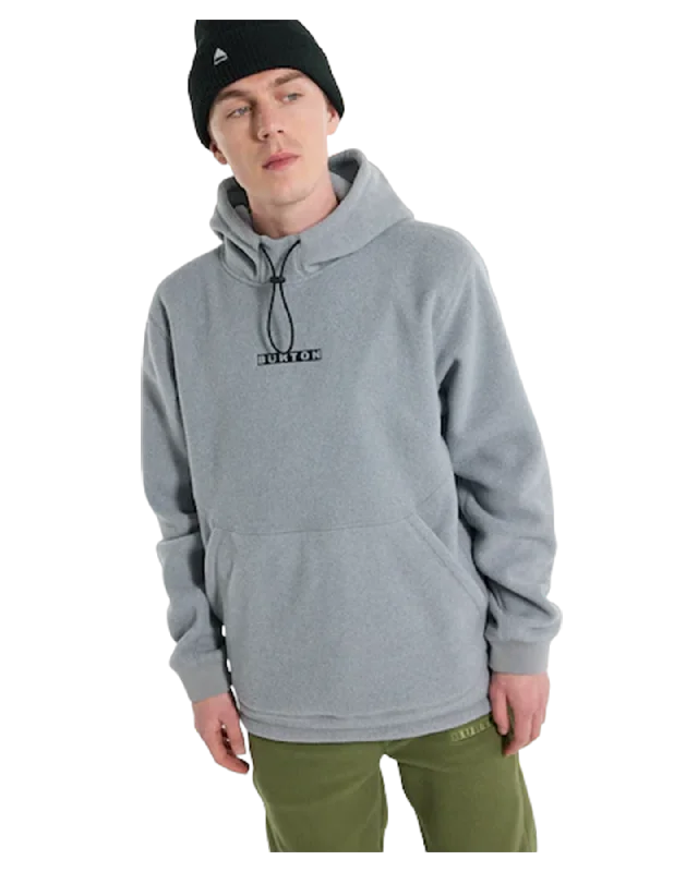 Burton Cinder Hooded Pullover - Gray Heather