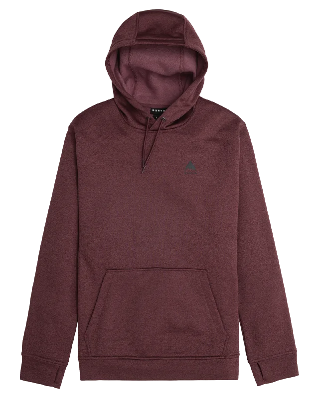 Burton Men's Oak Pullover Hoodie - Almandine Heather