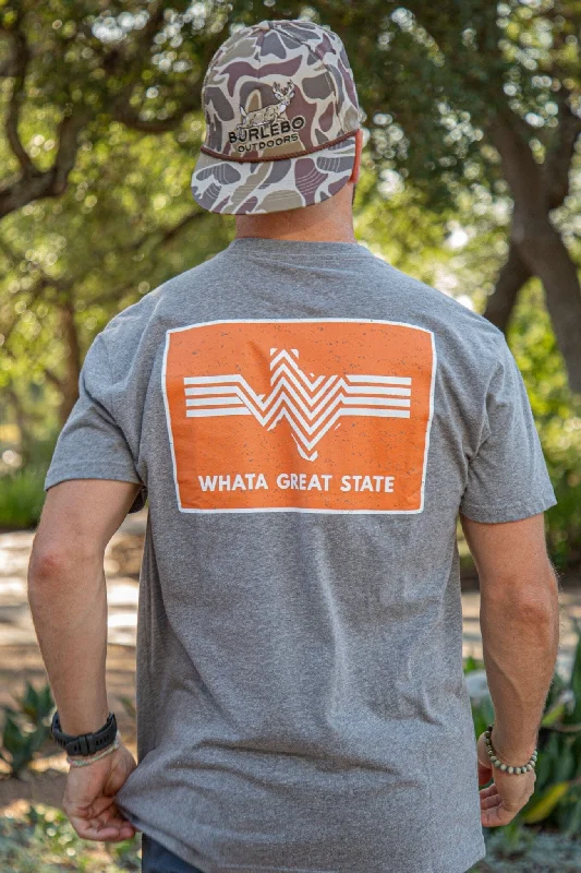 Whata Great State - SS - Dark Heather Grey