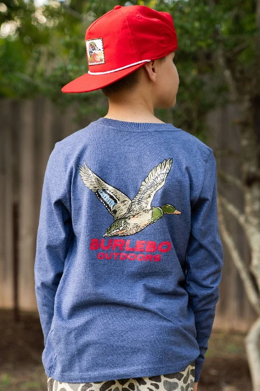 Youth Tee - BURLEBO Outdoors Duck Long Sleeve