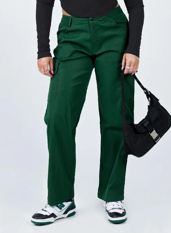 Jaida Cargo Pants Green