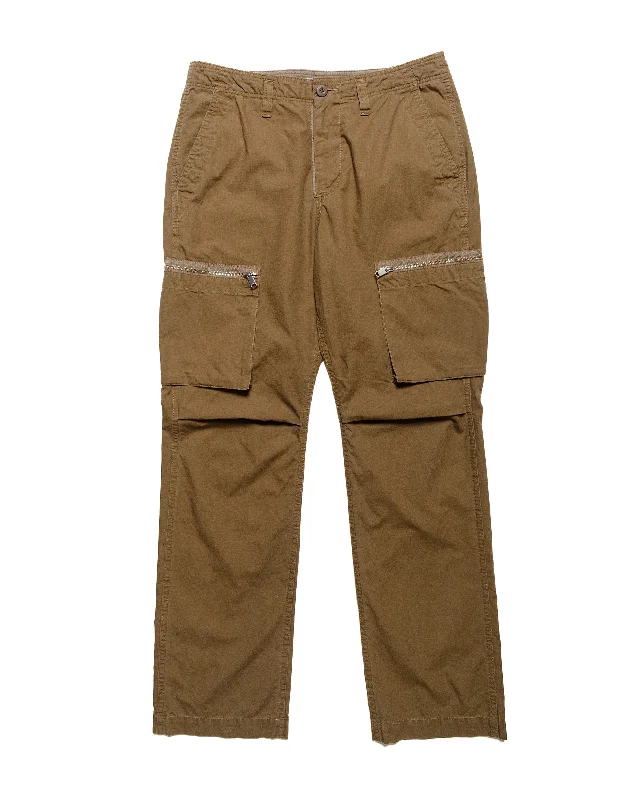 nonnative Trooper 6P Trousers Cotton Ripstop Light Brown