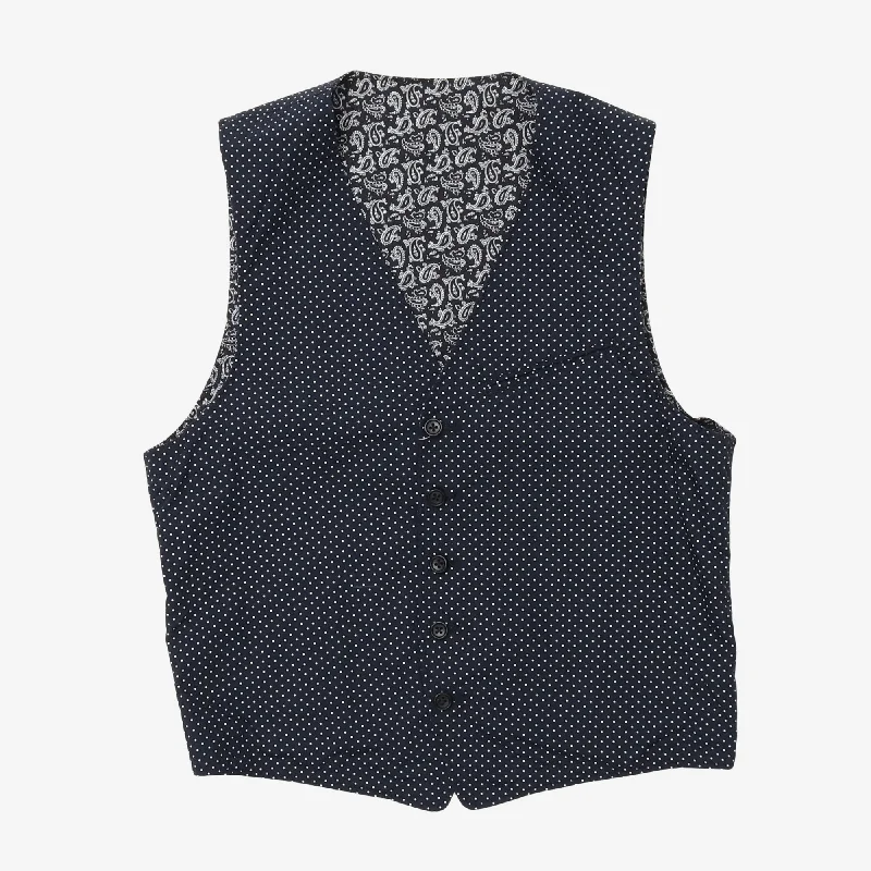 Reversible Patterned Vest