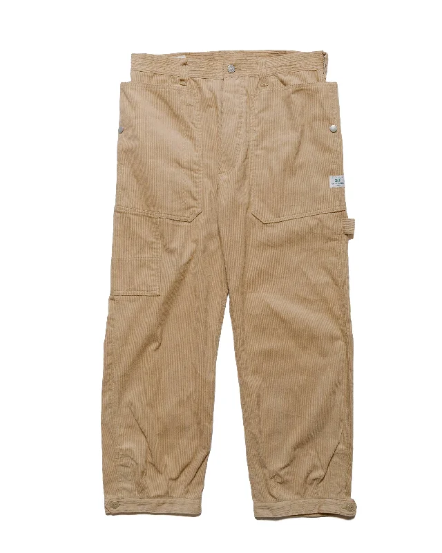 Sassafras Fall Leaf Gardener Pants 4/5 12W Organic Corduroy Beige