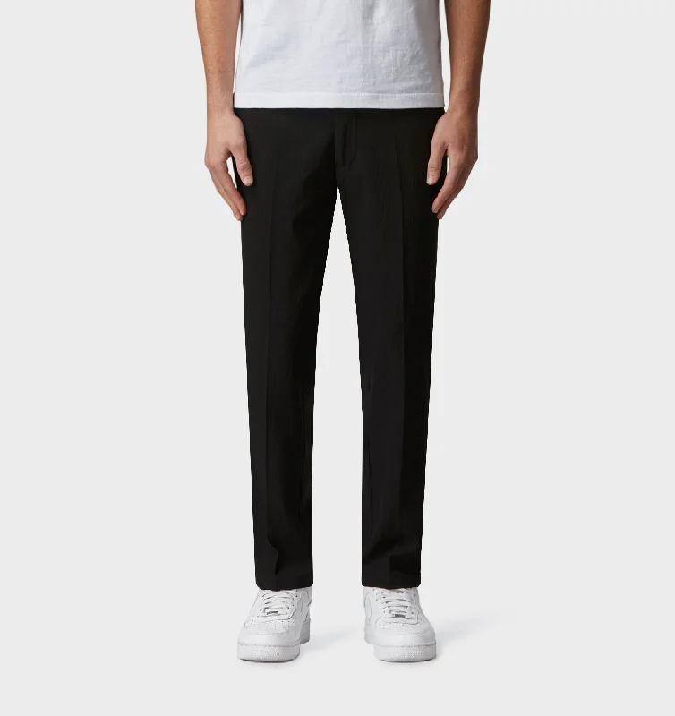 Seersucker Slim Kobe Pant - Tall - Black