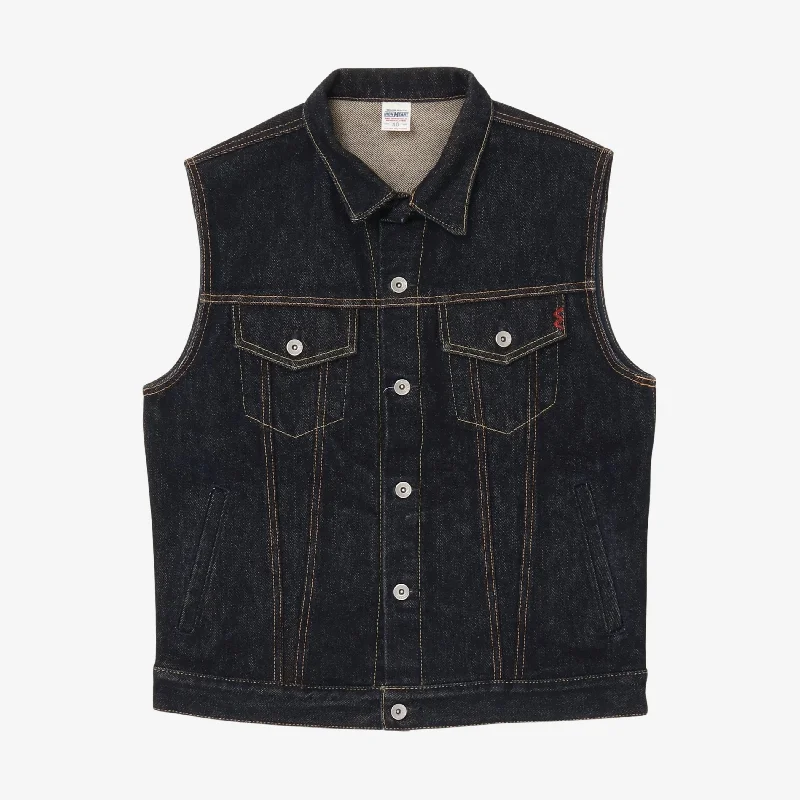 21oz Selvedge Denim Modified Type III Vest