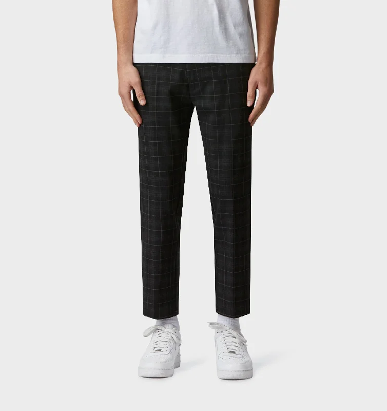 Slim Kobe Pant - Black Plaid Check