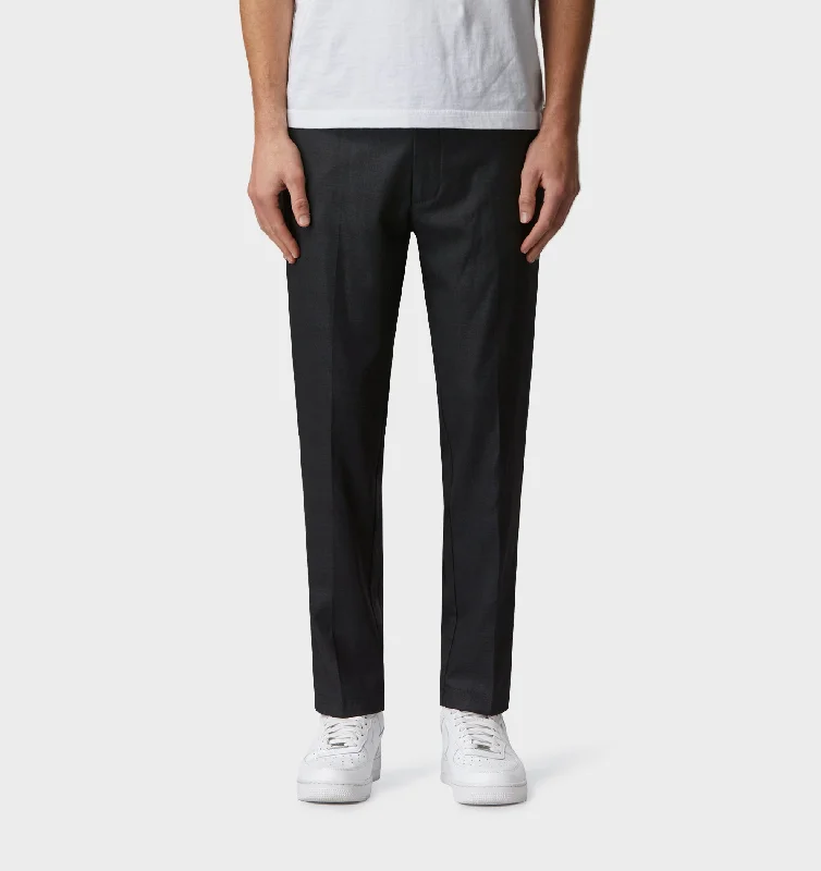 Slim Kobe Pant - Tall - Charcoal Mini Check