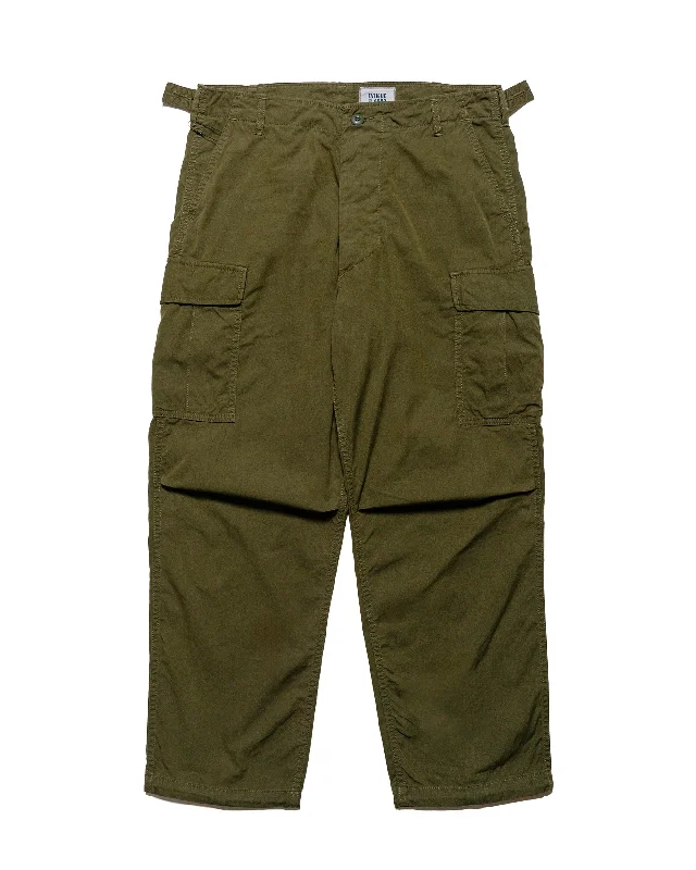 The Corona Utility FP006 Fatigue Slacks 'Jungle Slacks' Army Nylon/Cotton Blocks Olive Green