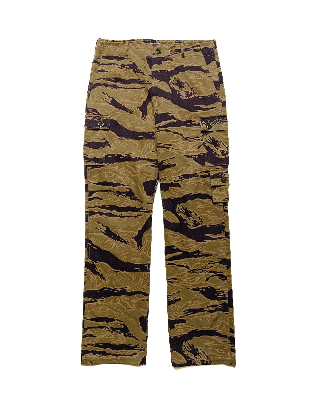 The Real McCoy's MP24001 Tiger Camouflage Trousers / Advisor Khaki