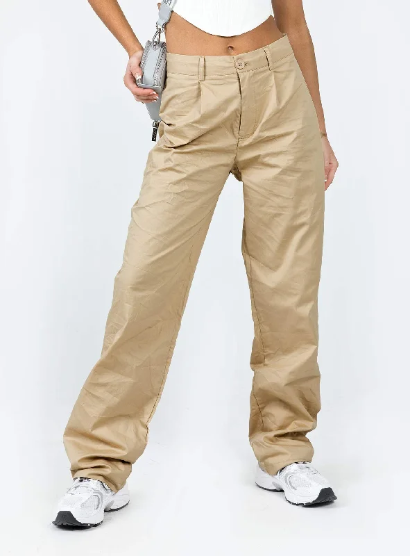 Titius Pants Light Beige