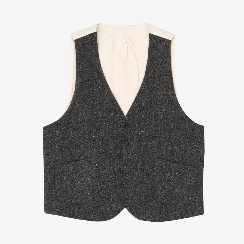 Classic Wool Peasant Gilet