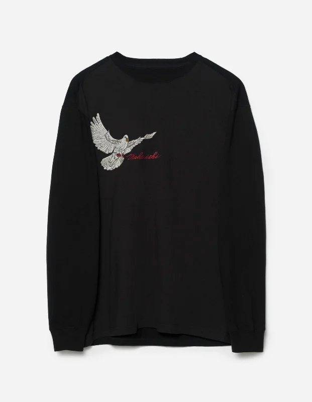 5316 Peace Mount Maha L/S T-Shirt Black