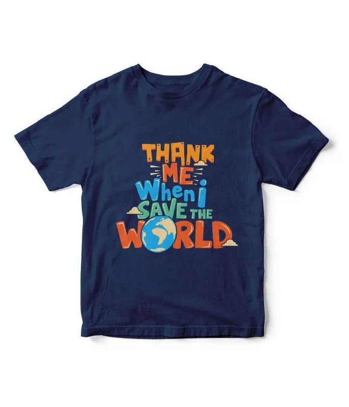 Save The World Kids T-Shirt