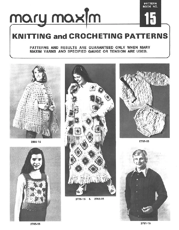 Knitting and Crocheting Pattern Booklet