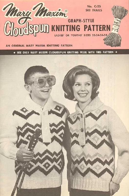 Ski Trails Sweater Pattern