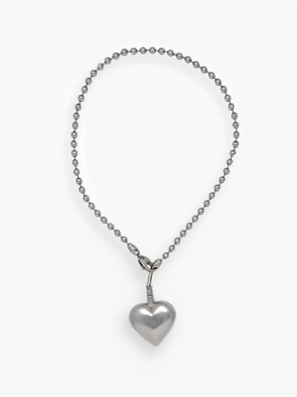 The Heart Necklace - Silver