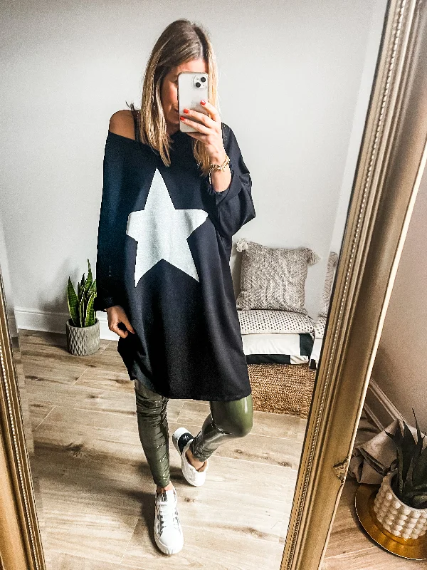 Everyday Star Sweat Tunic